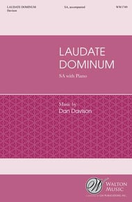 Laudate Dominum SA choral sheet music cover Thumbnail